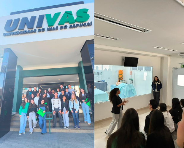 Alunos do Instituto Federal Sul de Minas visitam Unidade Central da Univ�s